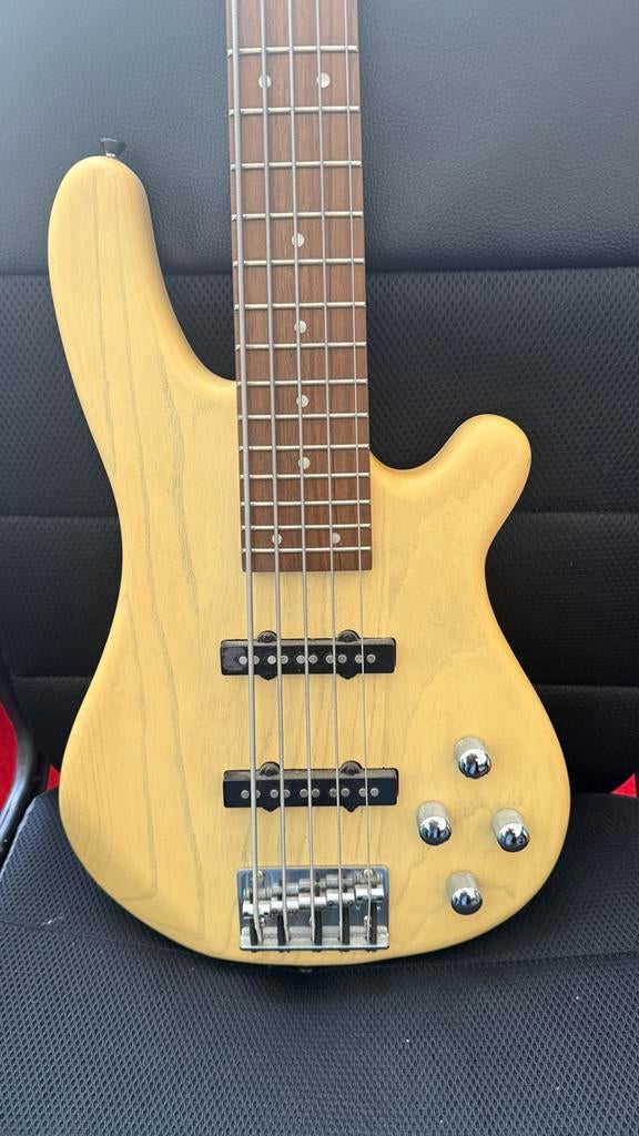 J & D Brothers 5-snarige basgitaar, Muziek en Instrumenten, Snaarinstrumenten | Gitaren | Bas, Ophalen, Gebruikt, Elektrisch, 5-snarig