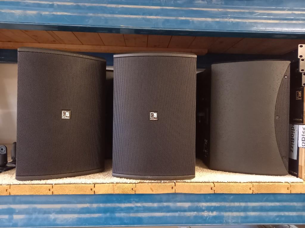 Audac XENO8 luidsprekers, Ophalen of Verzenden, Zo goed als nieuw, Minder dan 500 watt, Overige typen