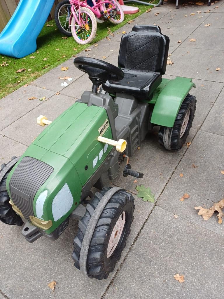 Trapauto Tractor - Groen, Ophalen, Gebruikt, Trapvoertuig