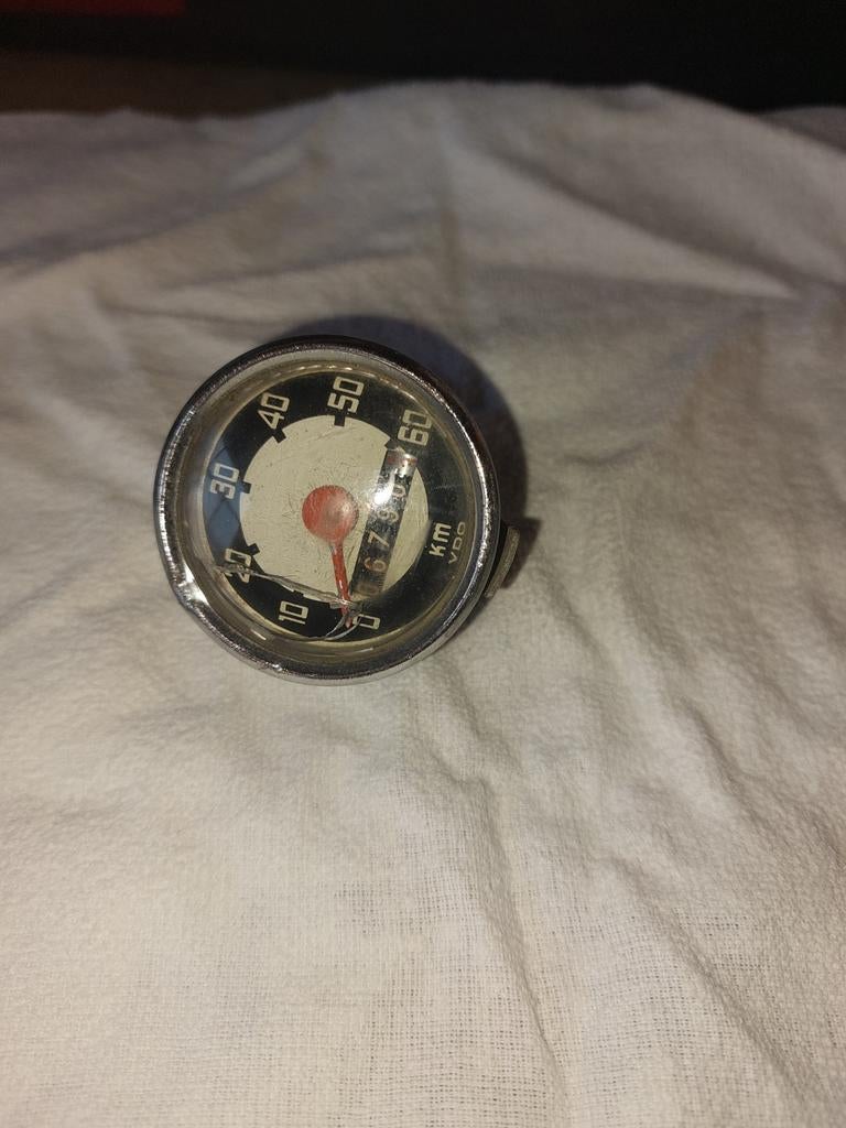 VDO teller, Fietsen en Brommers, Brommeronderdelen | Oldtimers, Ophalen of Verzenden, Overige typen, Overige merken