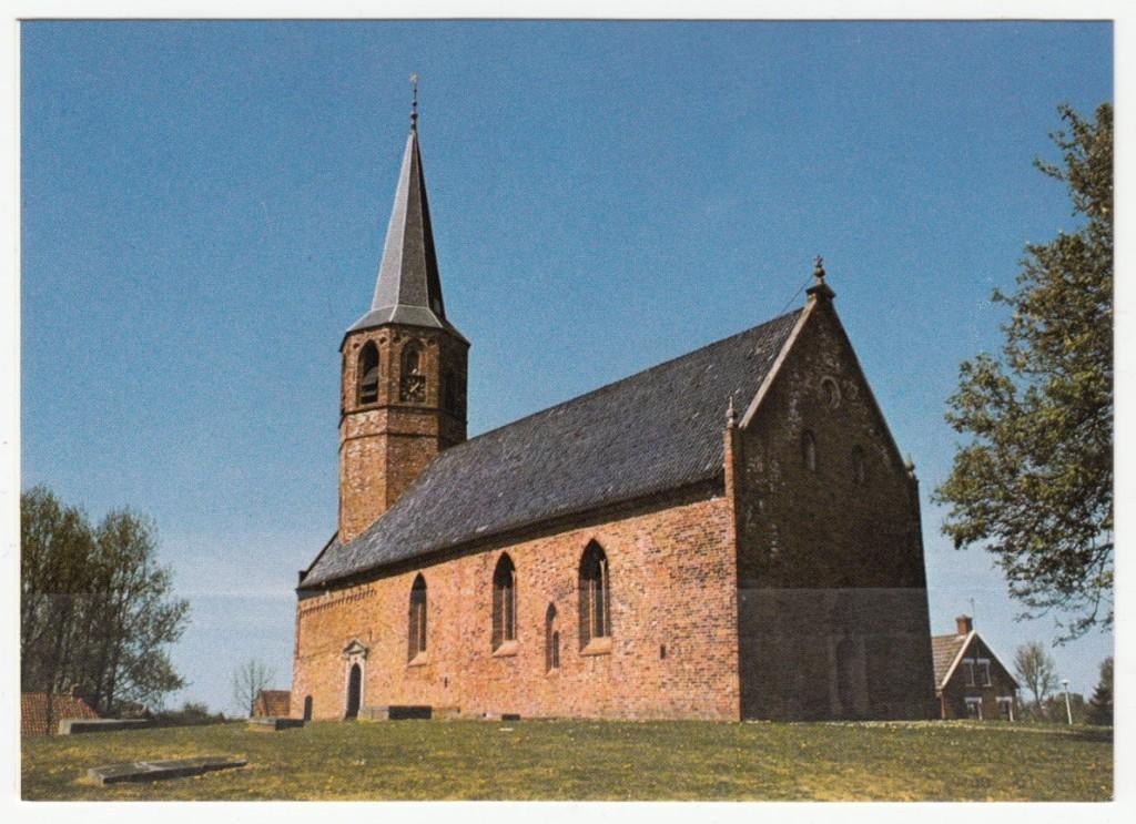 Kantens NH Kerk 1980 Ongelopen, Ophalen of Verzenden, 1980 tot heden, Ongelopen, Groningen