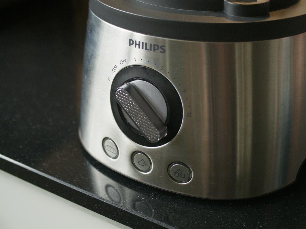 Philips keukenmachine HR7778/00 1000W, 2 tot 3 liter, Ophalen, Zo goed als nieuw, 3 snelheden of meer