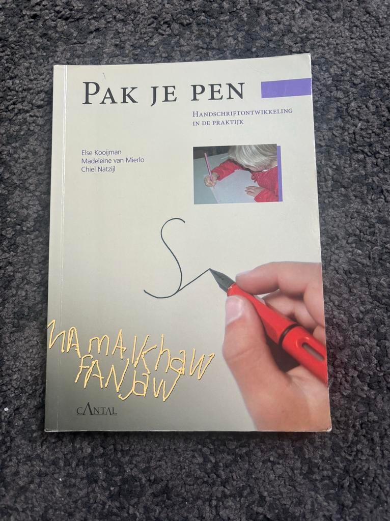 Schoolboek; pak je pen, Boeken, Ophalen of Verzenden, Nieuw, Overige niveaus, Nederlands