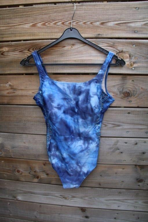 Badpak blauw Anita 40A cup. Vaste prijs, Verzenden, Zo goed als nieuw, Blauw, Badpak