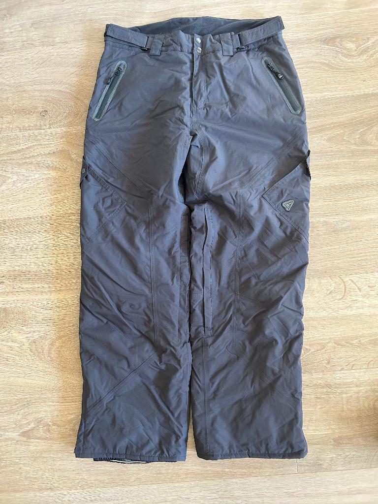 Human Nature skibroek donkergrijs/zwart, Kleding | Heren, Wintersportkleding, Broek, Overige maten, Ophalen of Verzenden, Zo goed als nieuw