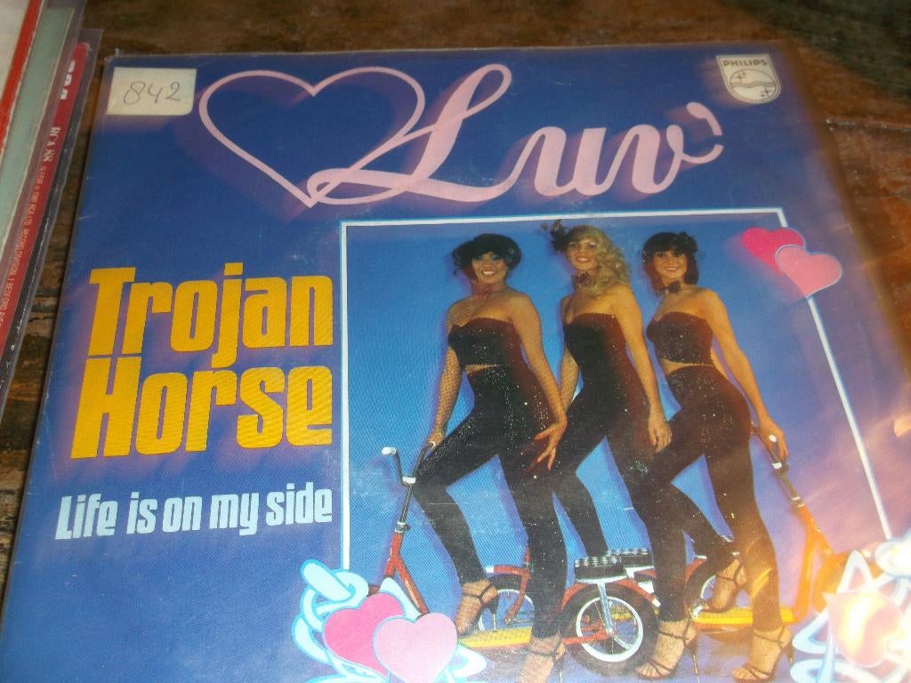 luv Trojan horse 303, Cd's en Dvd's, Vinyl Singles, Gebruikt, 7 inch, Single, Ophalen of Verzenden
