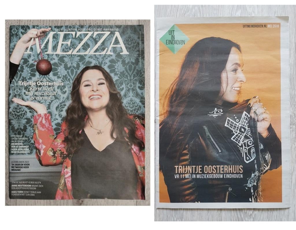 Trijntje Oosterhuis tijdschriften 'Uit in Eindhoven' & Mezza, Verzenden, Nieuw, Boek, Tijdschrift of Artikel