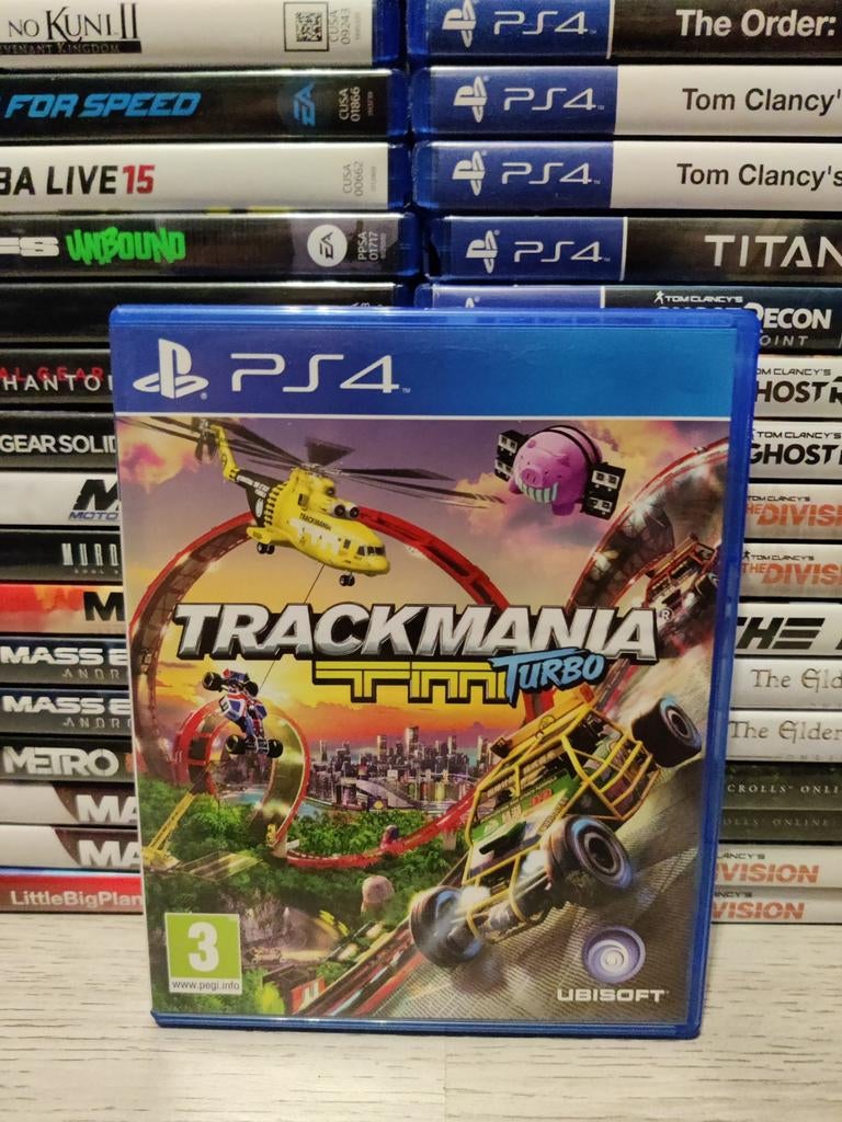 Trackmania turbo playstation 4, Spelcomputers en Games, ., 1 speler, Ophalen of Verzenden, Zo goed als nieuw