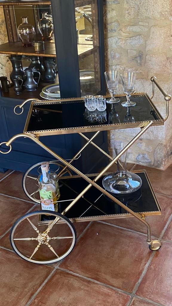 Brevete S.C.D.G. Serveerwagen, Antiek en Kunst, Ophalen of Verzenden