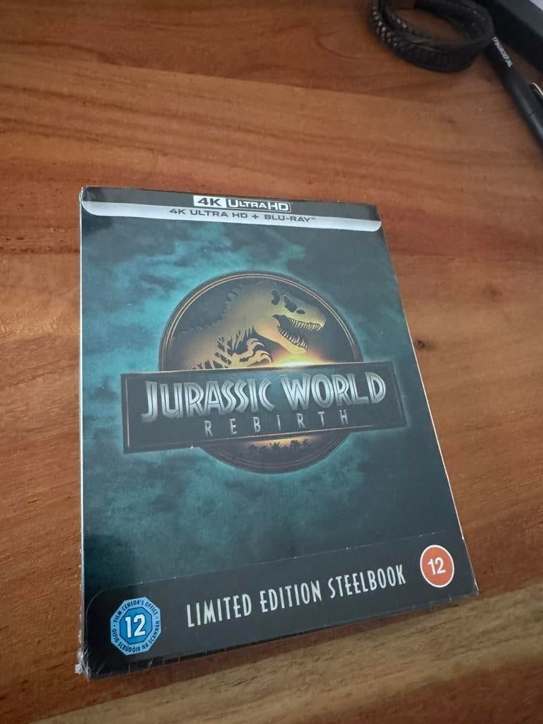 Jurassic world Rebirth Steelbook limited editie blu ray 4k, Cd's en Dvd's, Blu-ray, Ophalen of Verzenden, Zo goed als nieuw