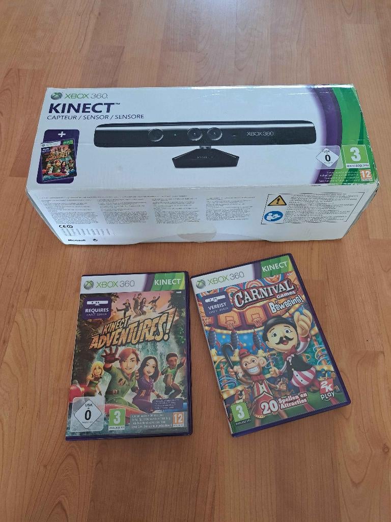 Xbox 360 Kinect sensor, Spelcomputers en Games, Games | Xbox 360, Gebruikt, Ophalen, Avontuur en Actie, 3 spelers of meer