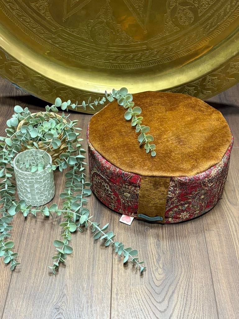 Meditatiekussen - yoga kussen – boekweit vulling, ., Nieuw, Ophalen of Verzenden, Made by myself