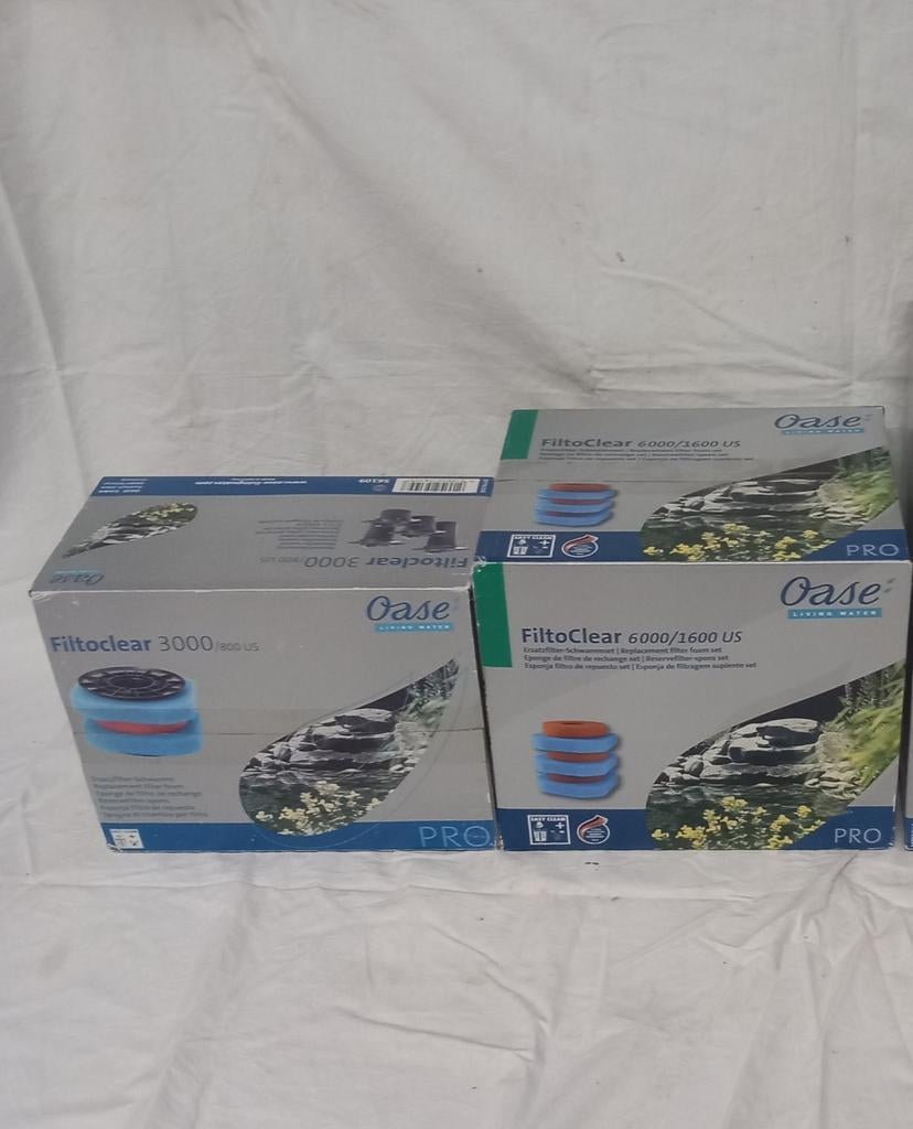 Filtoclear Filtersponzen 3000/6000 Oase Nieuw, Ophalen, Nieuw