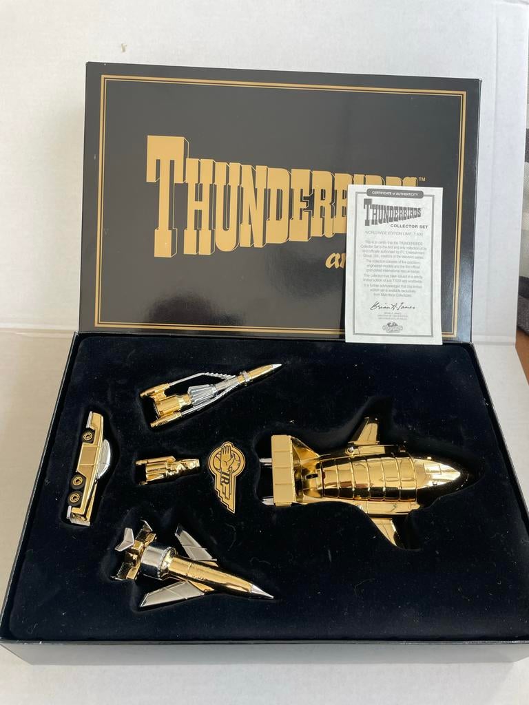Matchbox Thunderbirds Collector Set Verguld 1995, Ophalen of Verzenden, Nieuw