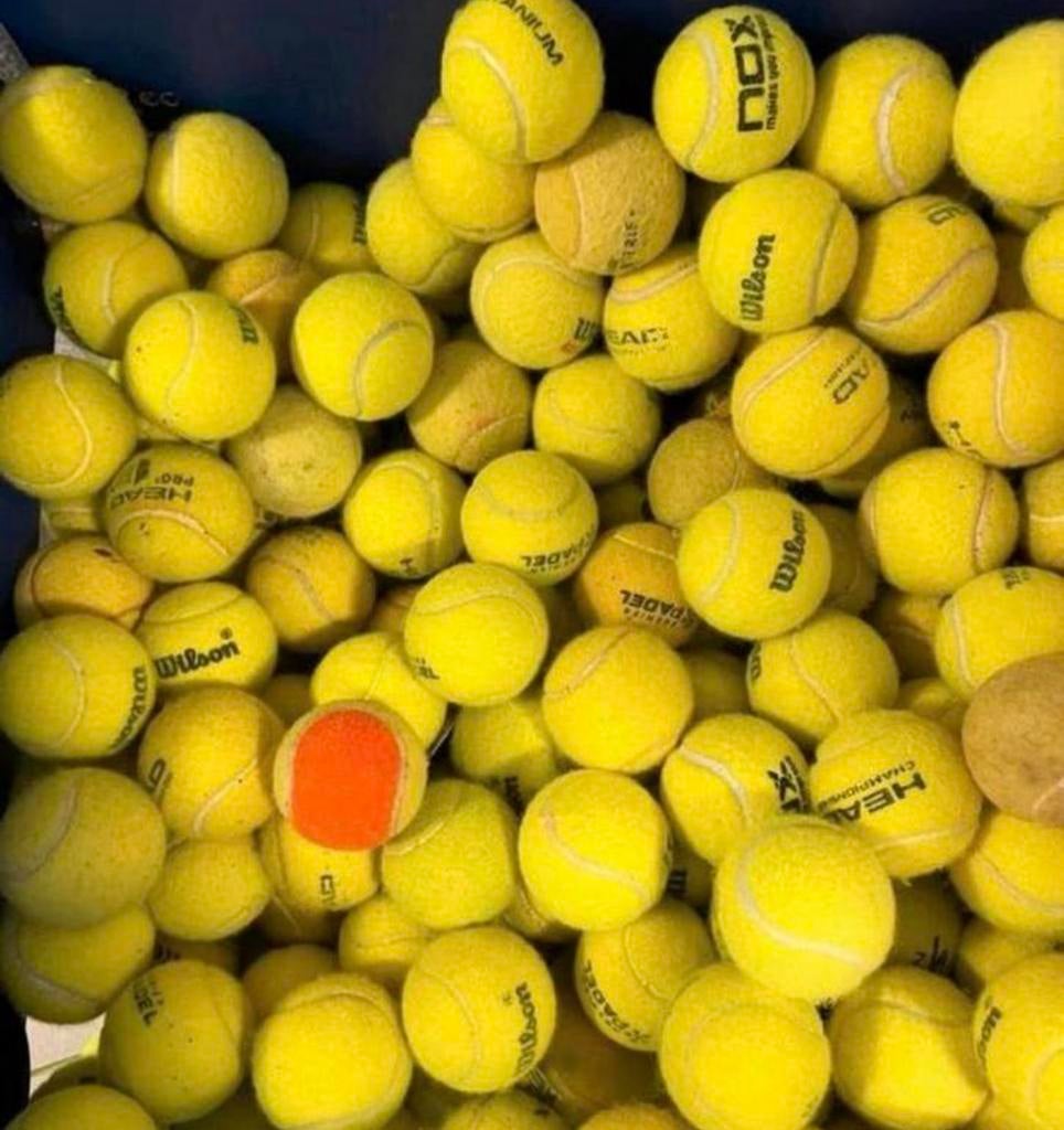 Gebruikte tennis ballen, Overige merken, Ballen, L00, Ophalen of Verzenden