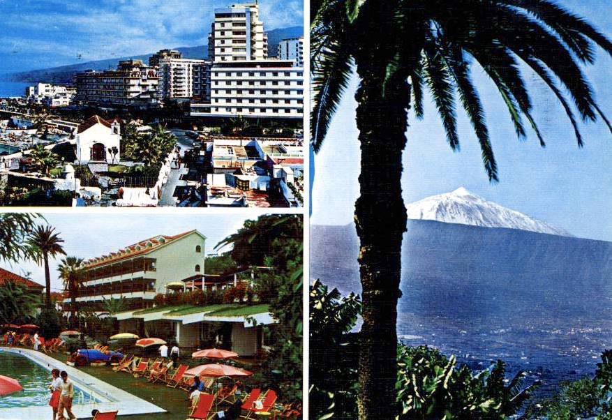 Tenerife - Puerto de Santa Cruz / Parque San Antonio, Ophalen of Verzenden, 1960 tot 1980, Gelopen, Spanje