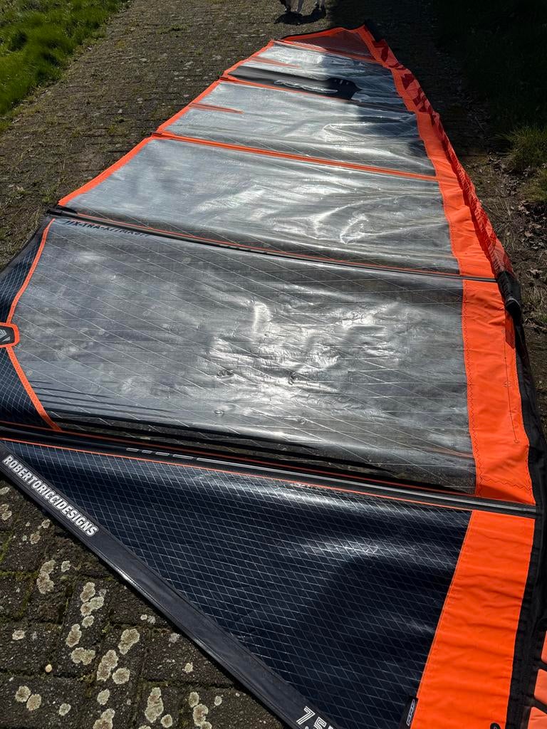 RRD Windsurfzeil 7.5 m², Ophalen, 7 m² of meer, Zeil, Gebruikt