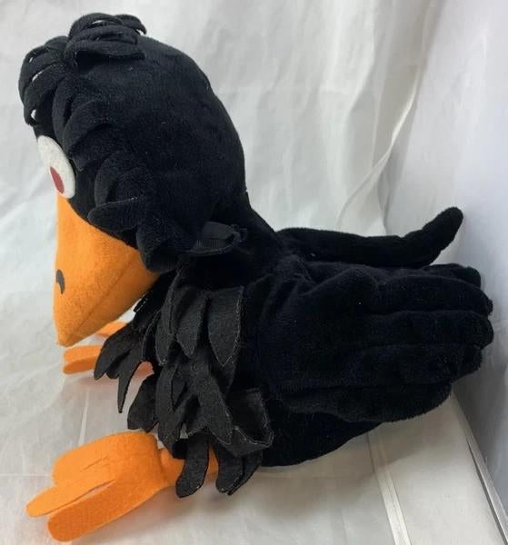 Interimage Fabeltjeskrant Meneer de Raaf Handpop Knuffel, Coolsingel 104, 3011 AG Rotterdam, Netherlands, Overige merken, Overige typen