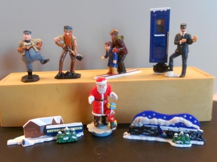 Kindersurprise Ferrero : 7x Der Polarexpress uit 2004, Ophalen of Verzenden, Zo goed als nieuw, Overige typen