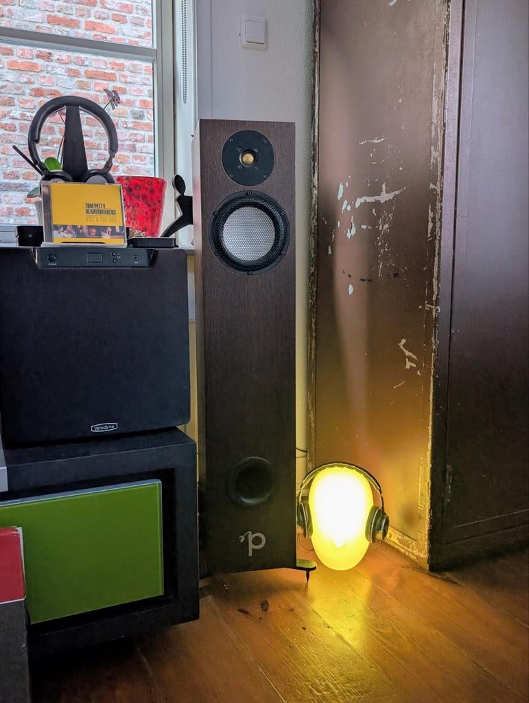 Pink Faun Munditiae High-End Vloerstaande Luidsprekers, Zo goed als nieuw, 120 watt of meer, Front, Rear of Stereo speakers, Ophalen