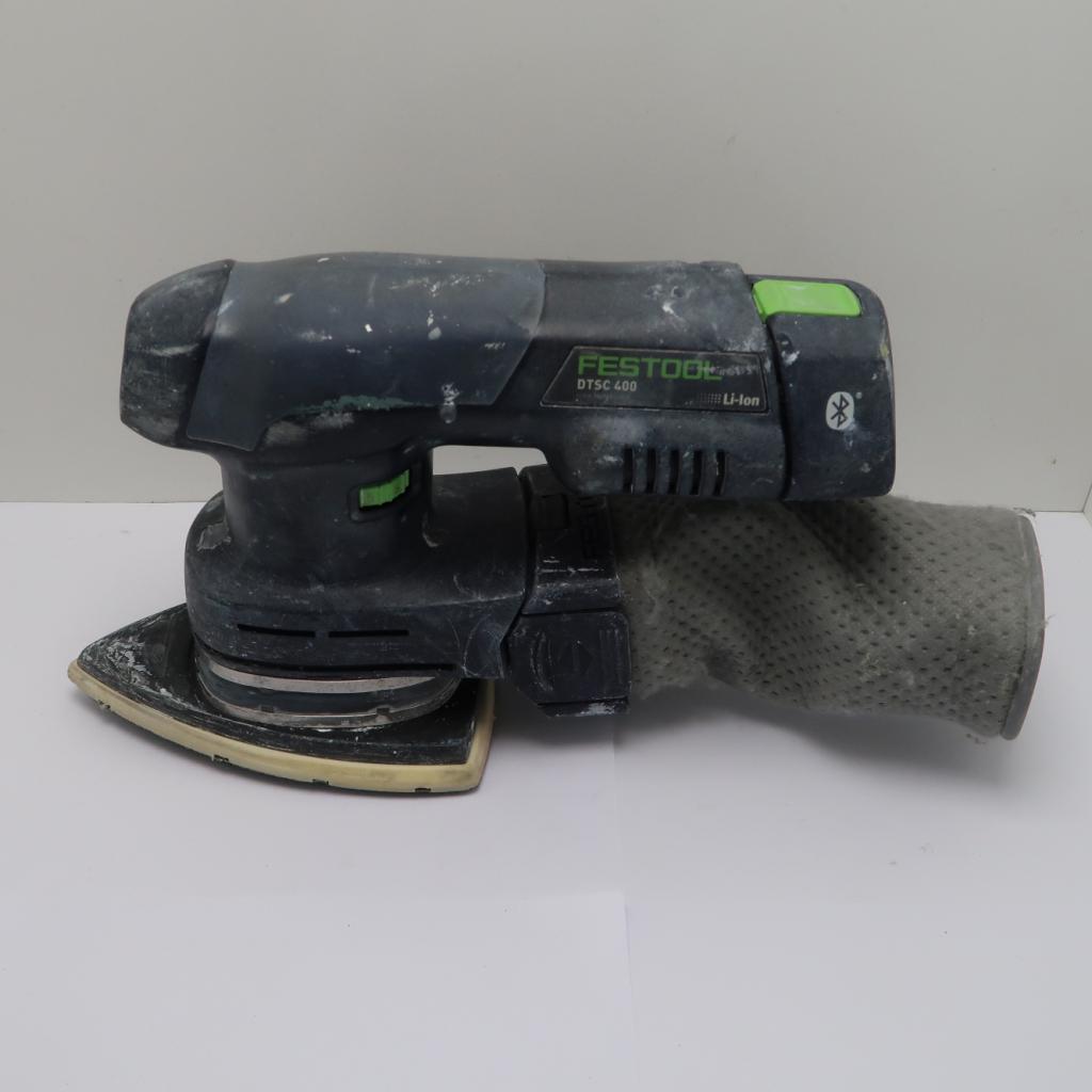 Festool DTSC 400 Li 3.0 Deltaschuurmachine | in Prima Staat, Niet ingevuld, Zo goed als nieuw, Niet ingevuld, Niet ingevuld