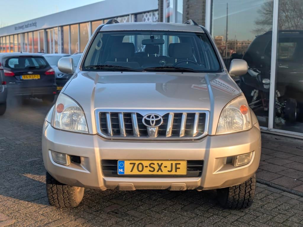 Toyota Land Cruiser 3.0 D-4D VX - 4x4 - Airco -, Auto's, Stof, Gebruikt, Zwart, 4 cilinders