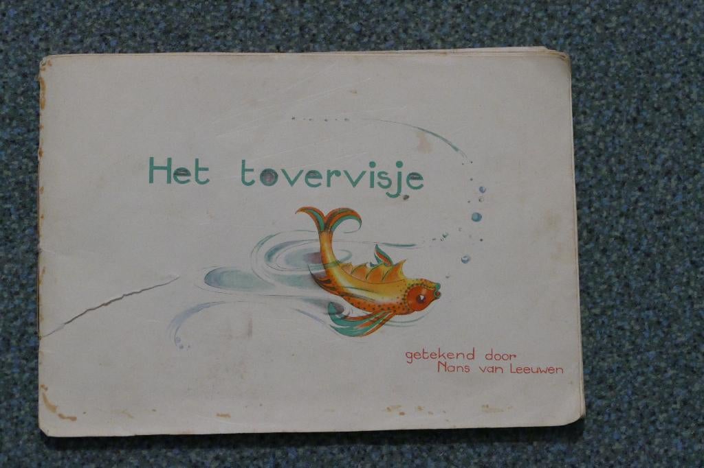 Nans van Leeuwen - Het tovervisje, Ophalen of Verzenden, Nans van Leeuwen