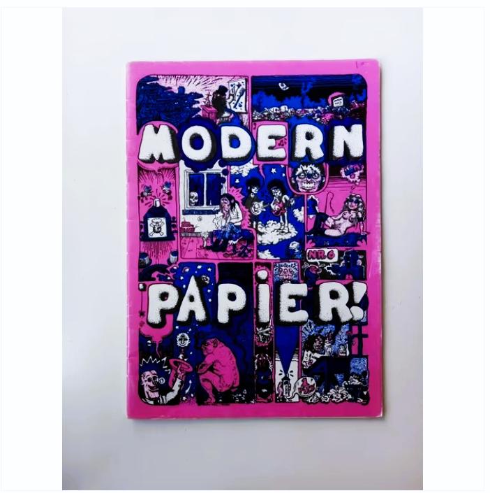 modern papier nr.6 uit 1971/1ste druk/joost swarte, Boeken, Strips | Comics, Overige gebieden, Ophalen of Verzenden, Zo goed als nieuw