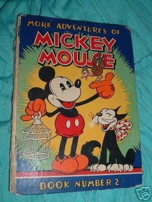 gezocht oud Disney de avonturen van Mickey Mouse deel 2 1932, Gelezen, Ophalen of Verzenden, Walt Disney, Eén stripboek