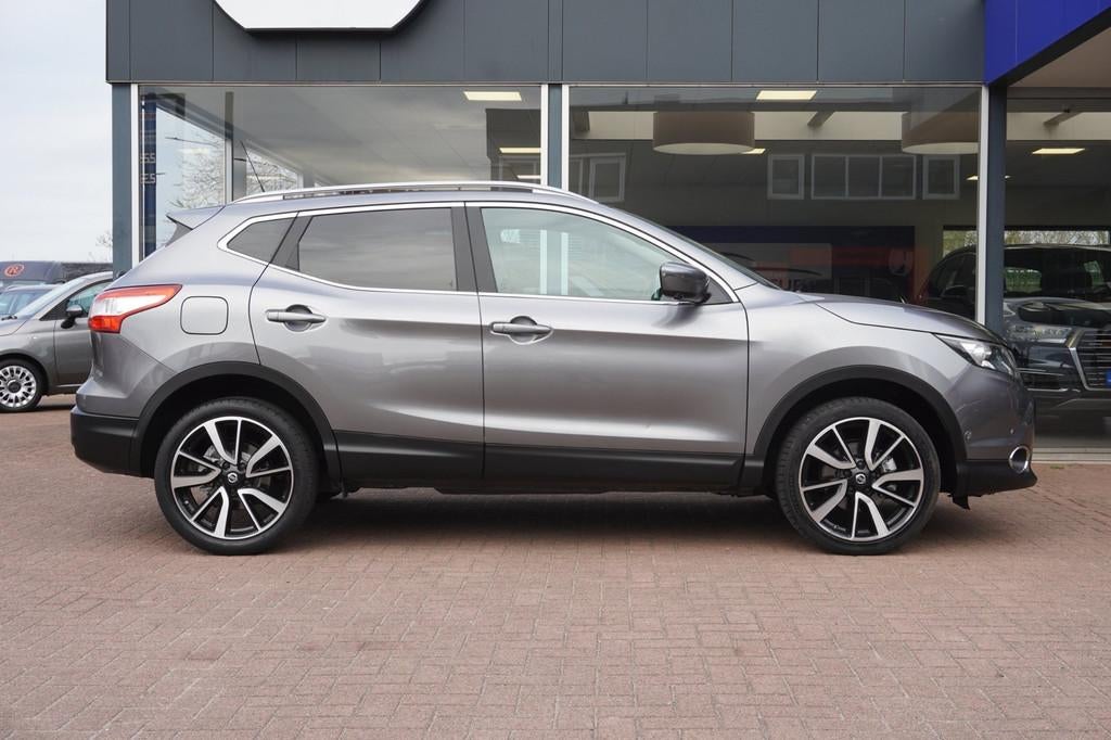 Nissan Qashqai 1.2 Tekna | Airco | Navigatie | Panodak | LM, Auto's, Nissan, Voorwielaandrijving, Gebruikt, 4 cilinders, 116 pk