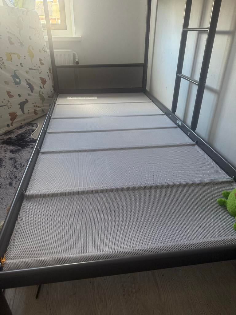 Stapelbed met matrassen, 90 cm, Eenpersoons, 160 tot 180 cm, Ophalen of Verzenden