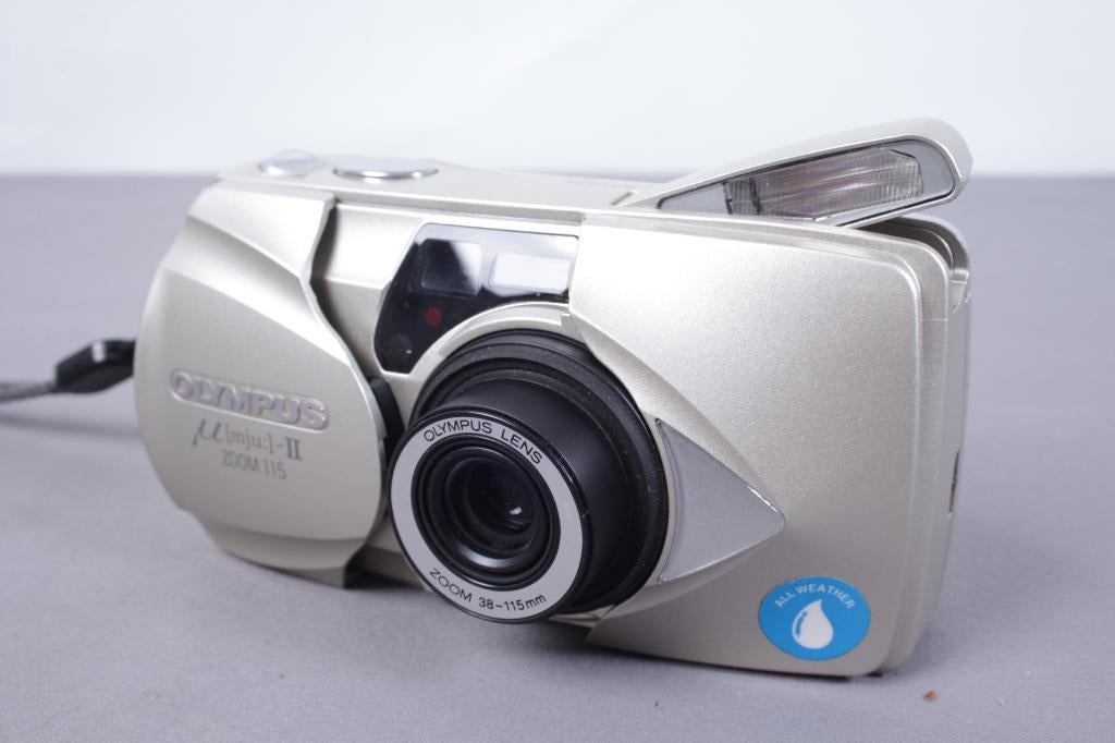 C17 Olympus Mju-II Zoom 115, Ophalen of Verzenden, Gebruikt, Compact, Olympus