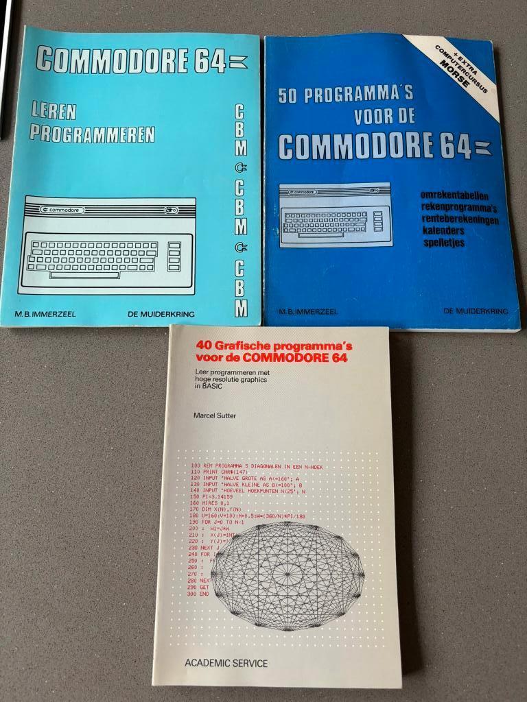 Commodore 64 - Diverse boeken set 4, Computers en Software, Ophalen of Verzenden