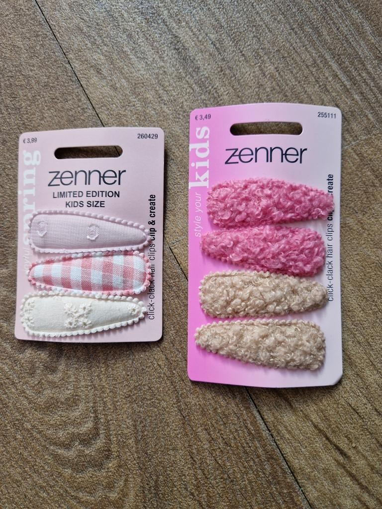 Zenner kids haaraccessoires, Ophalen of Verzenden, Nieuw, Haarspeld