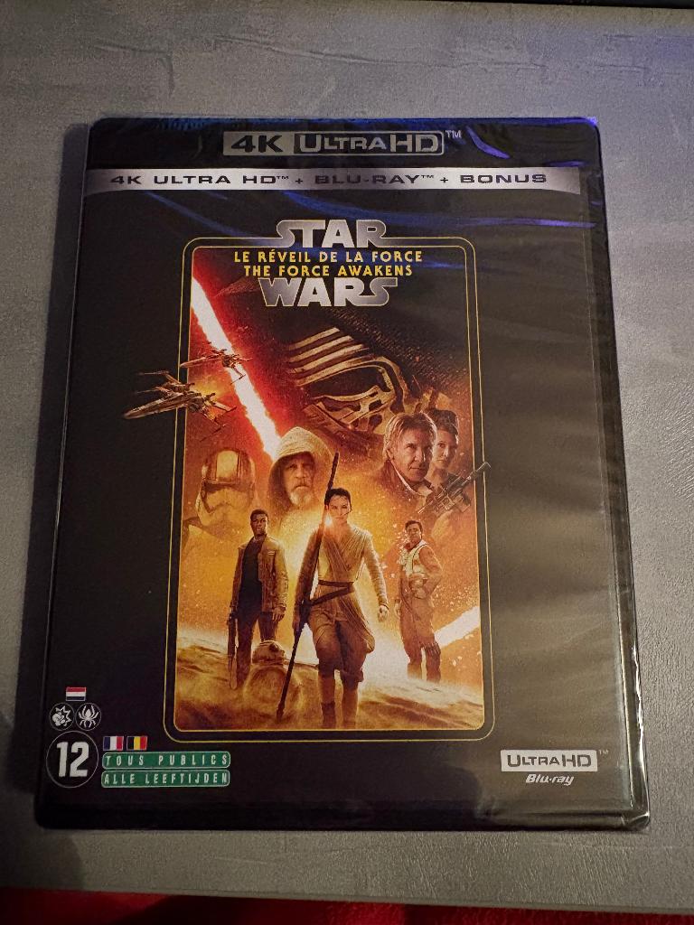 Star Wars The Force Awakens 4k (sealed), Cd's en Dvd's, Blu-ray, Ophalen, Nieuw in verpakking, Science Fiction en Fantasy