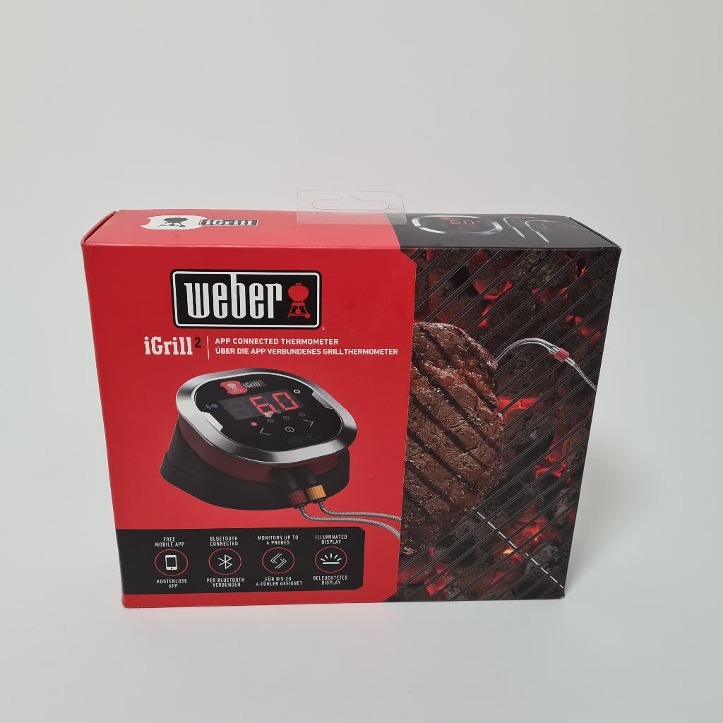 Weber iGrill 2 Thermometer | Nieuw, Ophalen of Verzenden, Nieuw, Weber