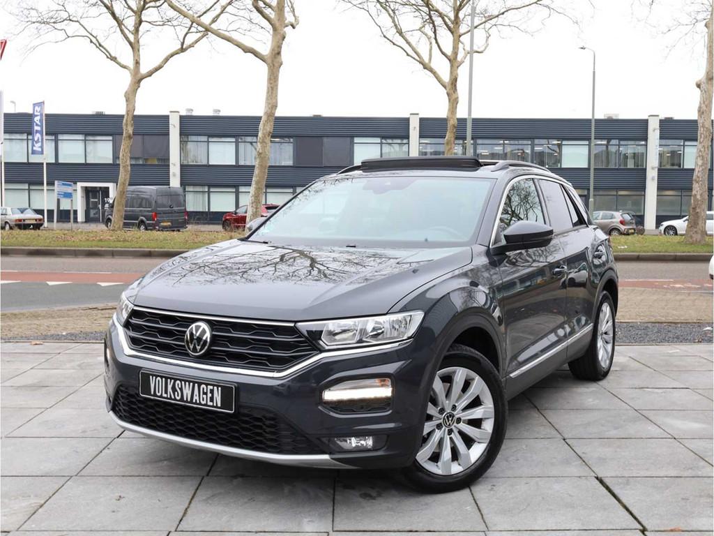 Volkswagen T-Roc Sport 2.0 TSI 4Motion 190PK Automaat 2021, Automaat, Gebruikt, Bedrijf, SUV of Terreinwagen