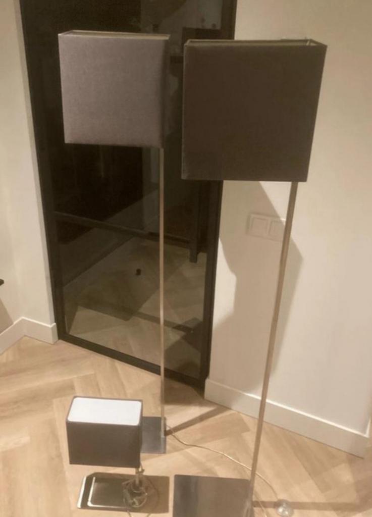 Philips Eseo lampen 2 x vloerlamp 1 x staande lamp als nieuw, Ophalen of Verzenden, Zo goed als nieuw, 150 tot 200 cm