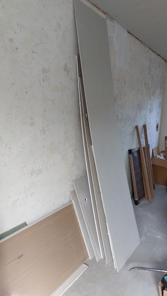 Gratis gipsplaten AK, Doe-het-zelf en Verbouw, Platen en Panelen, Ophalen