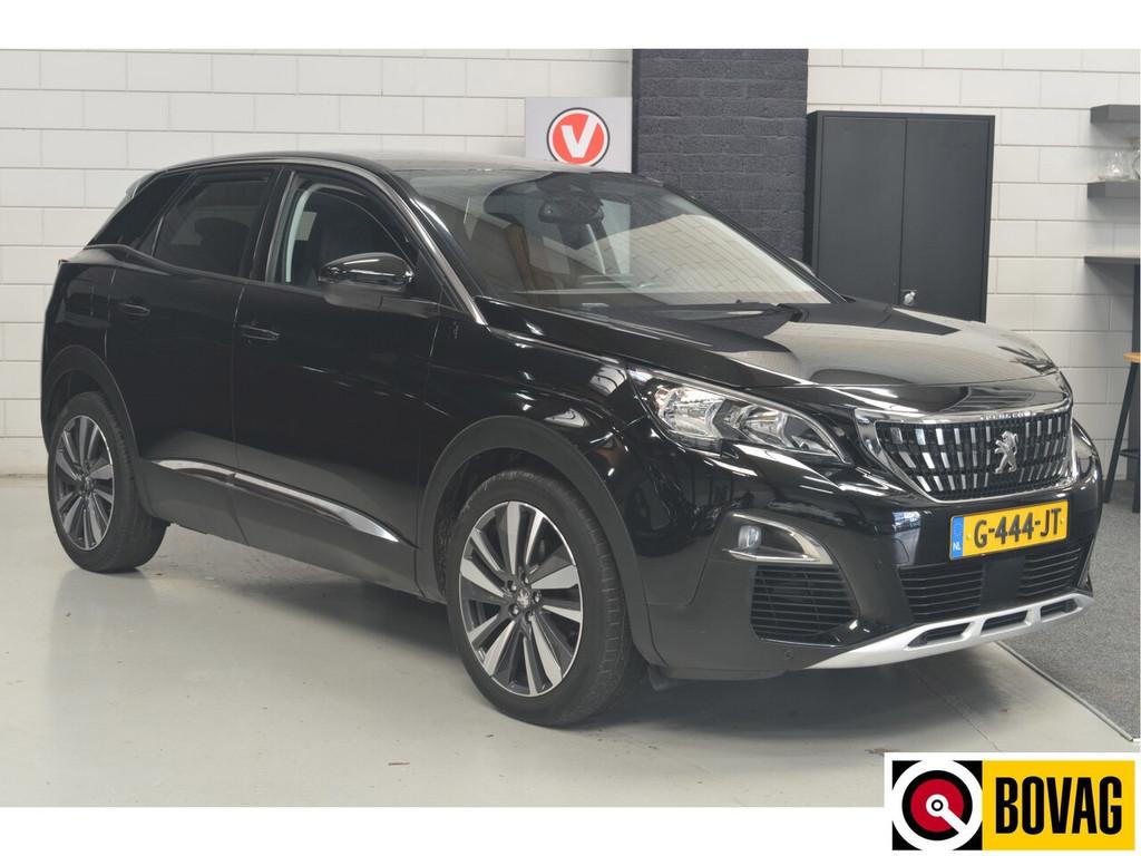 Peugeot 3008 1.2 PureTech Blue Lease Premium // CLIMA // CRU, Gebruikt, 1199 cc, Zwart, Origineel Nederlands