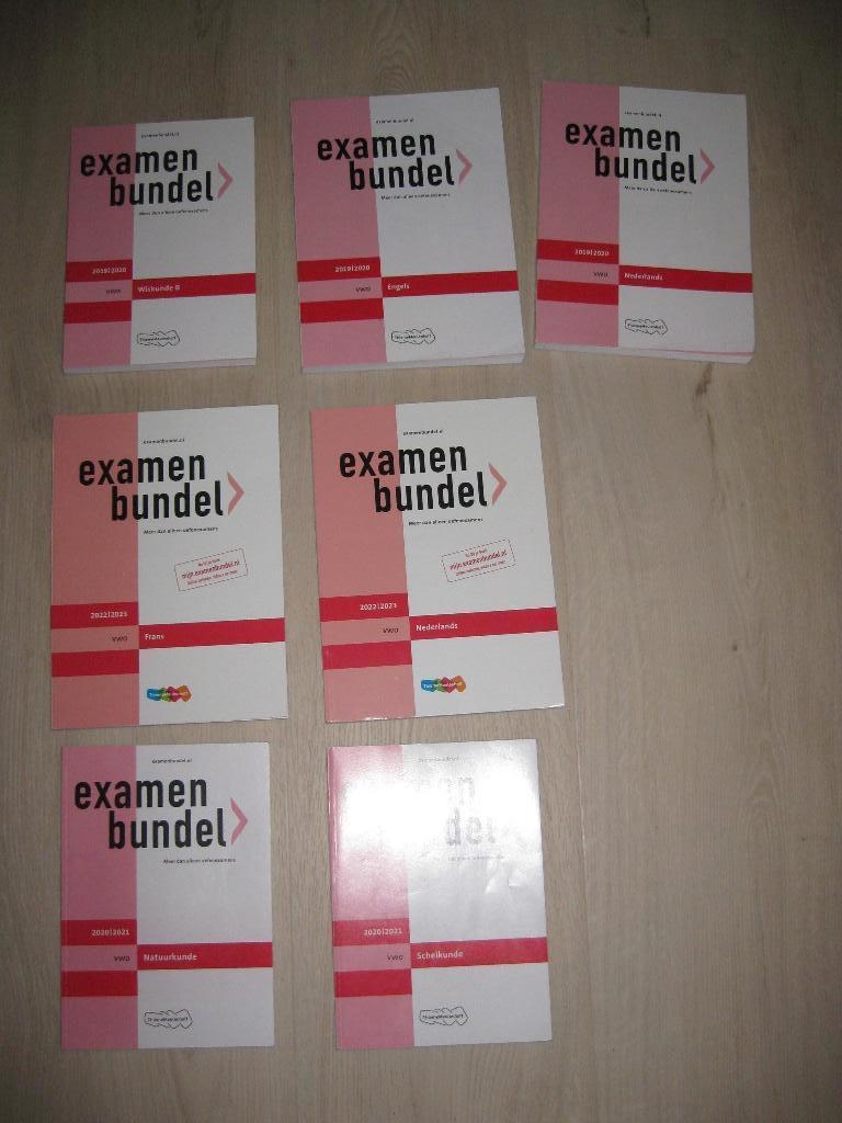 EXAMEN VWO? Examenbundels per boek 5 euro, Boeken, Ophalen of Verzenden, Zo goed als nieuw, VWO