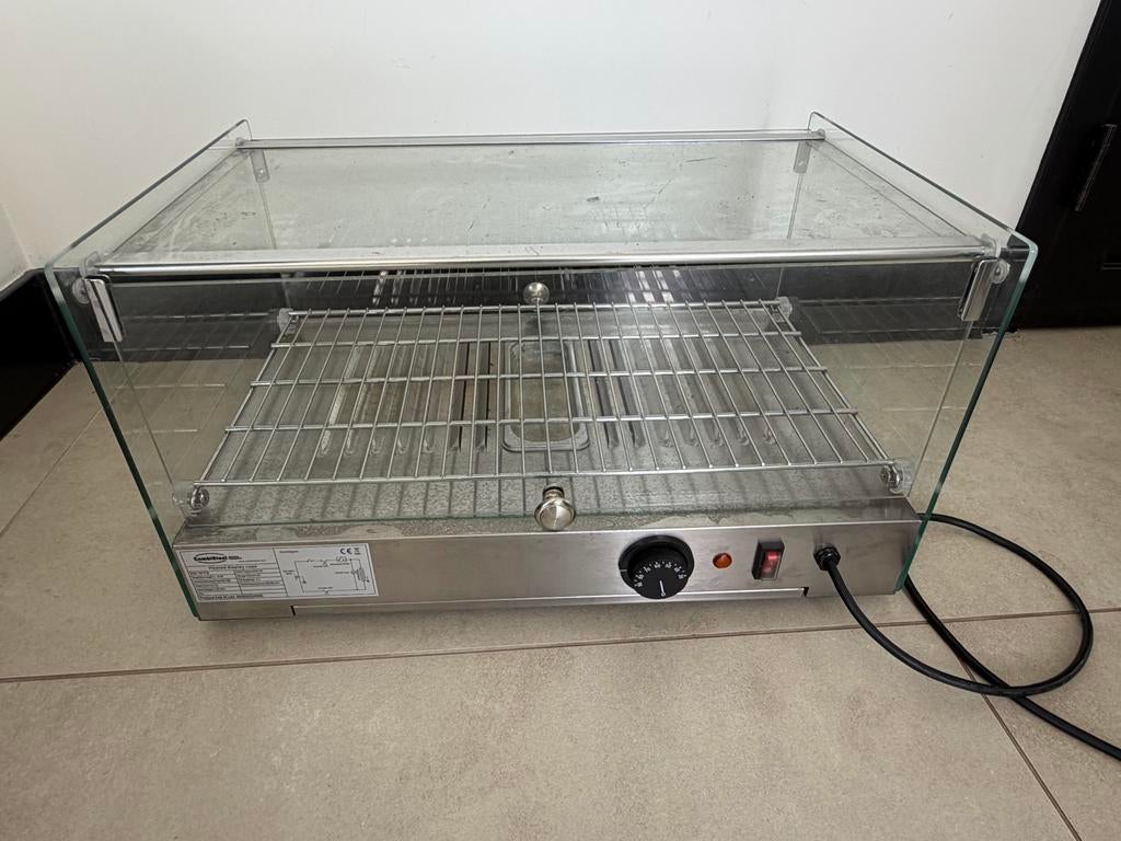 CombiSteel Warmhoud Vitrine 35L - Horeca Topstaat, Ophalen of Verzenden, Gebruikt, Overige typen