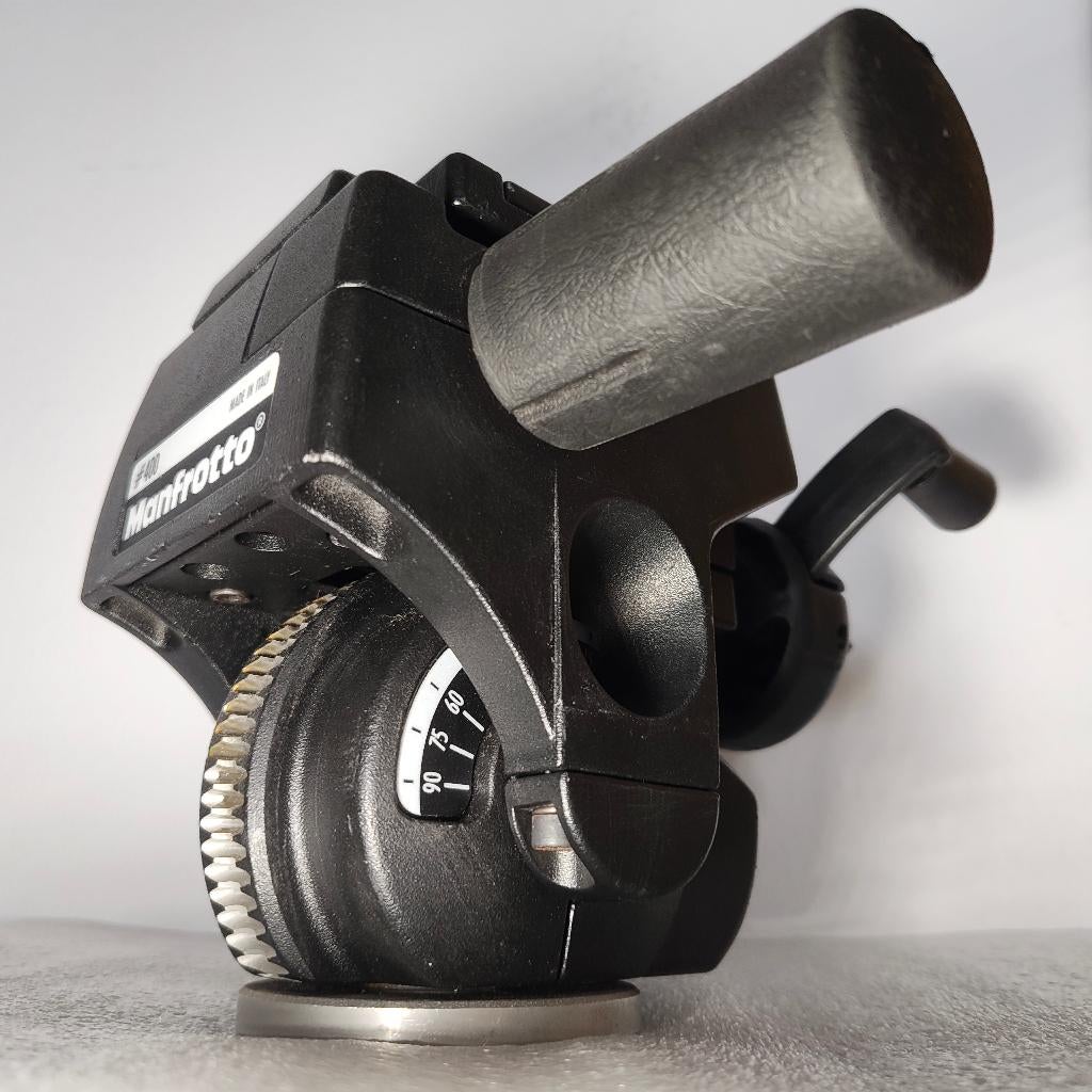 Manfrotto 400 geared head (statief kop fotografie), Audio, Tv en Foto, Fotografie | Statieven en Balhoofden, Gebruikt, Balhoofd