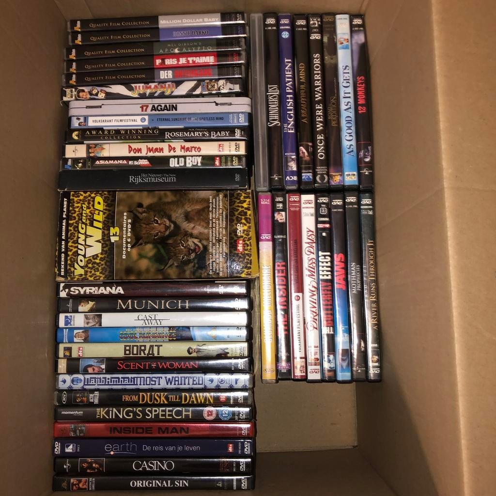 Dvd film verzameling collectie, Alle leeftijden, Ophalen of Verzenden, Gebruikt