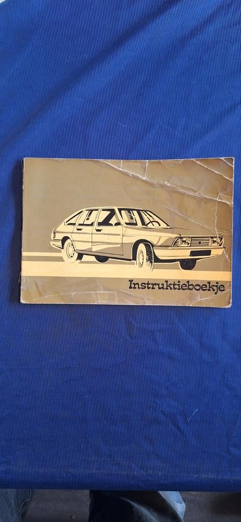 Simca  / Chrysler 1308 instructieboekje, Ophalen of Verzenden