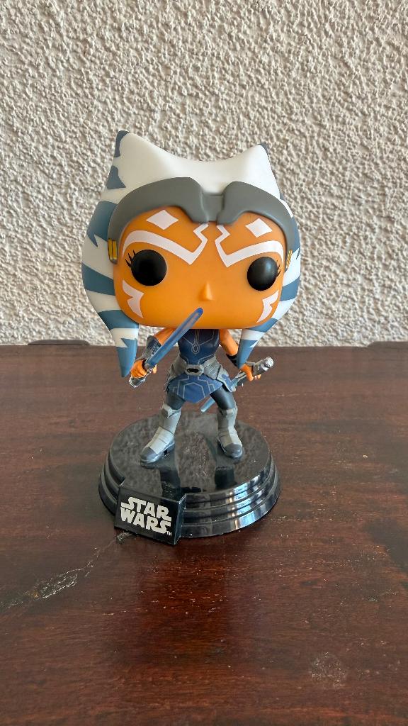 Funko Pop Star Wars Ahsoka Tano, Ophalen of Verzenden, Zo goed als nieuw, Actiefiguurtje