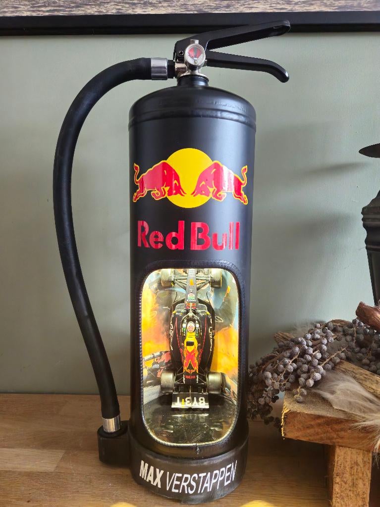 F1 decoratieve brandblusser, mancave, Ophalen of Verzenden, Nieuw, Minder dan 50 cm
