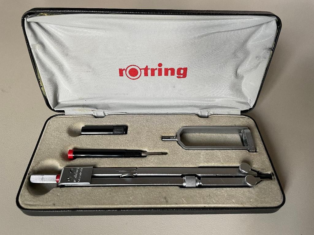 Rotring passerset, Ophalen of Verzenden, Gebruikt, Overige typen