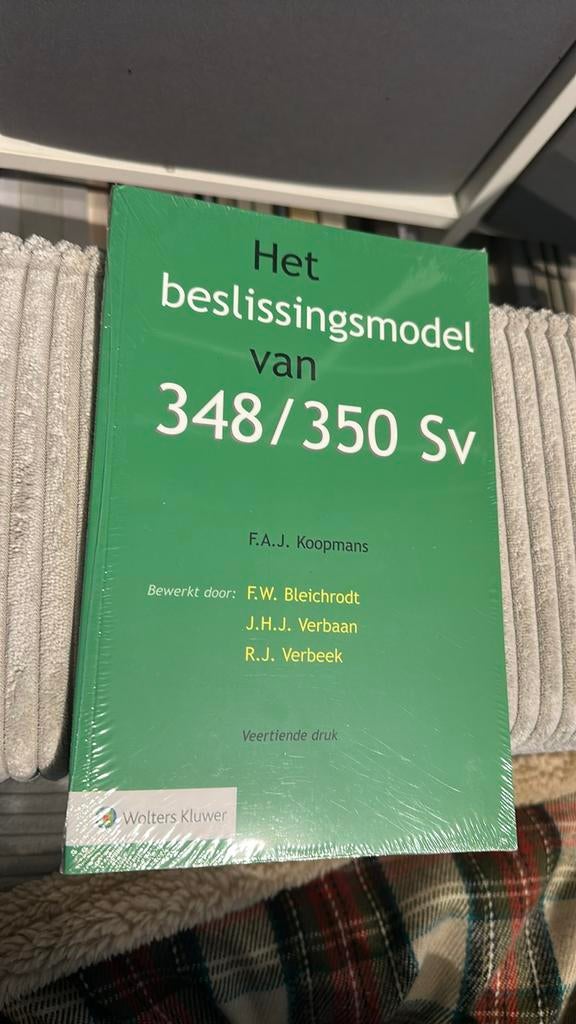 Het beslissingsmodel van 348/350 Sv, Boeken, Studieboeken en Cursussen, Nieuw, HBO, Gamma, Ophalen of Verzenden