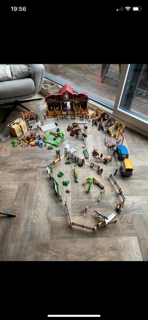 Manege playmobiel, Ophalen, Gebruikt, Complete set